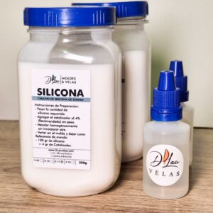 silicona para moldes 1kg